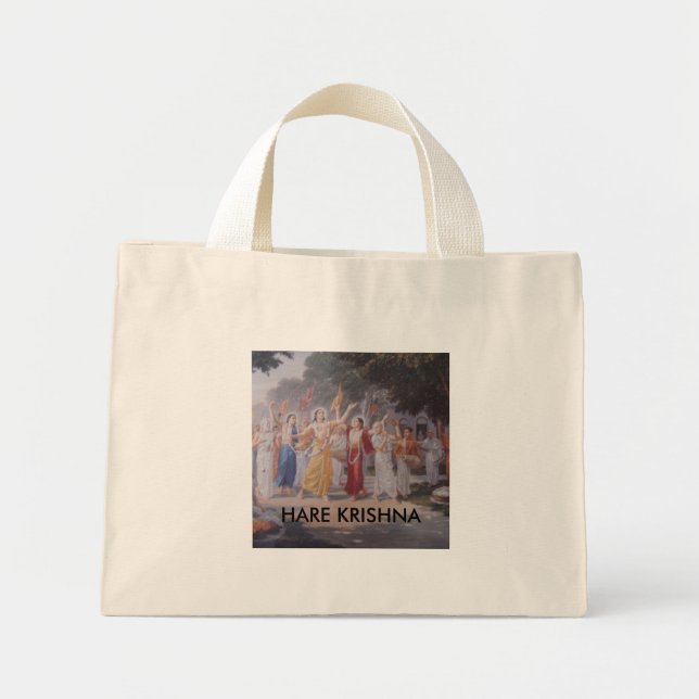 MINI TOTE BAG HARD KRISHNA (Devant)