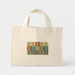 Mini Tote Bag Harpe Pop Art