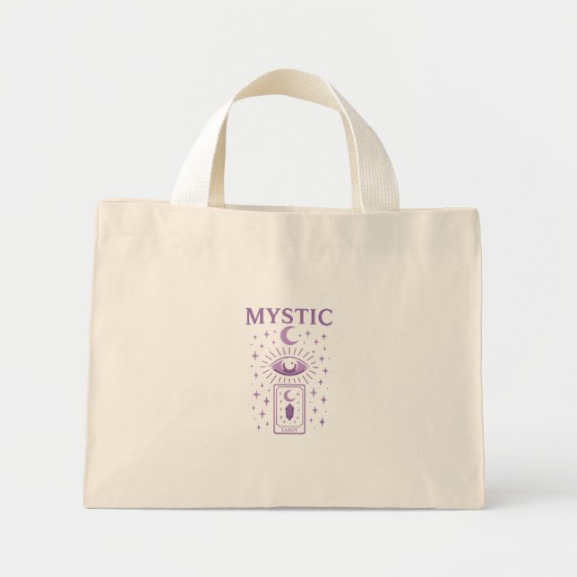 Mini Tote Bag Histoires mystiques (Devant)