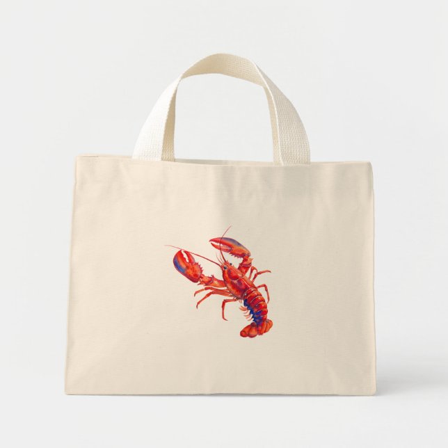 Mini Tote Bag Homard (Devant)