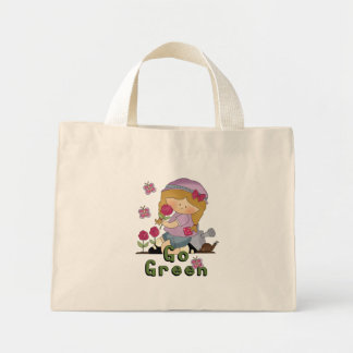 Mini Tote Bag Jardin Devenez écolo