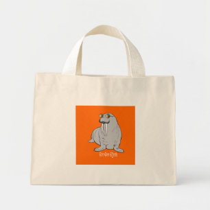Mini Tote Bag Je suis le Walrus