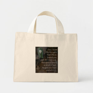 Mini Tote Bag Jeremiah 29:11 Tiny Fourre-tout