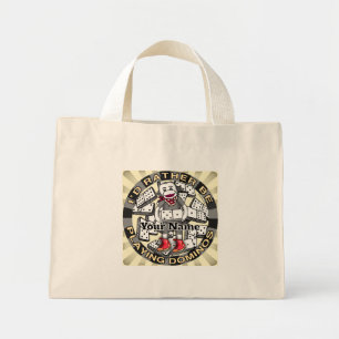 Mini Tote Bag Jouer aux dominos