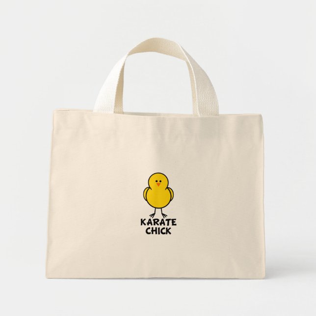 Mini Tote Bag Karaté Chick (Devant)