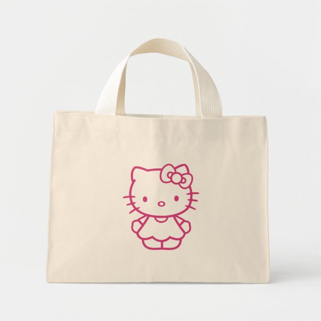Mini Tote Bag Kitty (Devant)