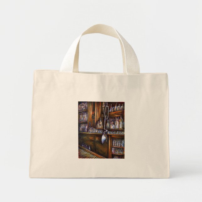 Mini Tote Bag La créativité éclaire toute l'origine plus brillan (Devant)