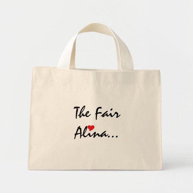 Mini Tote Bag La Foire Alina (Devant)