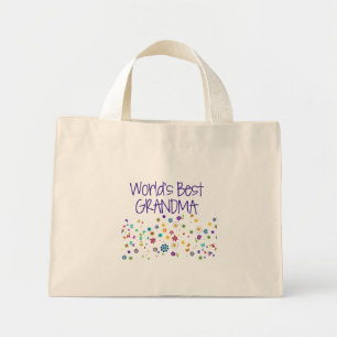 Mini Tote Bag La meilleure grand-mère du monde