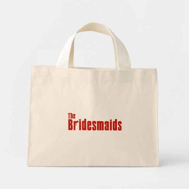 Mini Tote Bag Les femmes de chambre (mafia rouge) (Devant)