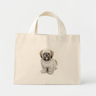 Mini Tote Bag Lhassa apso Puppy