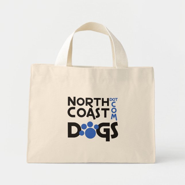Mini Tote Bag Logo Fourre-tout NCD (Devant)