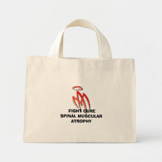 Mini Tote Bag MA - logo, LUTTE CONTRE L'ATROPHIE MUSCULAIRE