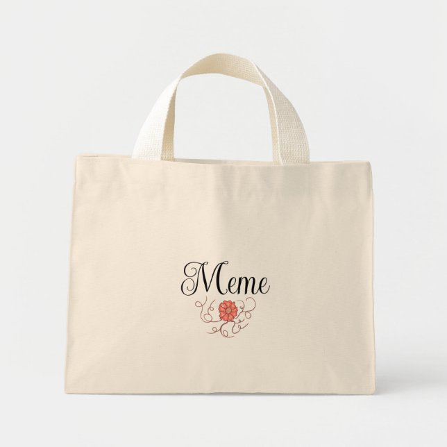 Mini Tote Bag Meme Tote  (Devant)