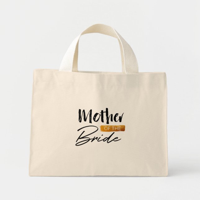 Mini Tote Bag Mère de la mariée (Devant)