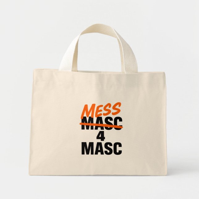 Mini Tote Bag Mess 4 Masc (Devant)