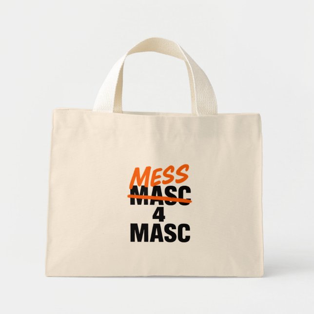 Mini Tote Bag Mess 4 Masc (Devant)