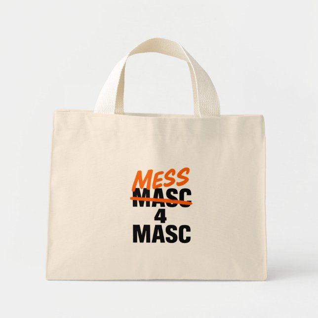 Mini Tote Bag Mess 4 Masc (Devant)