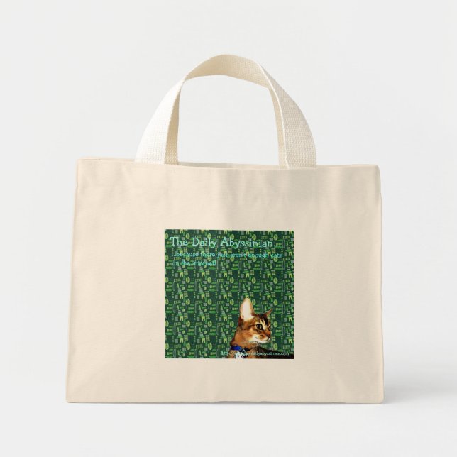 Mini Tote Bag Mini-Fourre-tout d'une journée (Devant)