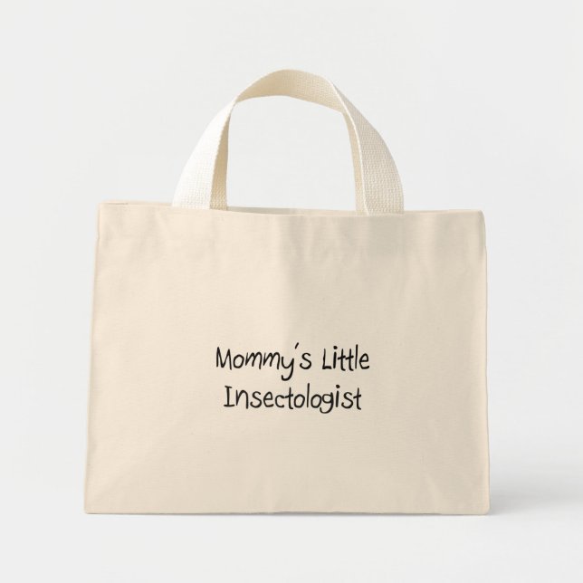 Mini Tote Bag Mommys Little Insectologue (Devant)