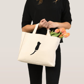 Mini Tote Bag Myxa : Un minuscule Kitty sur une petite Fourre-to
