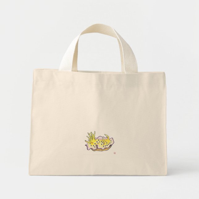 Mini Tote Bag Nudibranche (Devant)