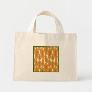 Mini Tote Bag Papaya juteuse