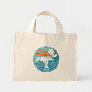Mini Tote Bag Patineur de neige