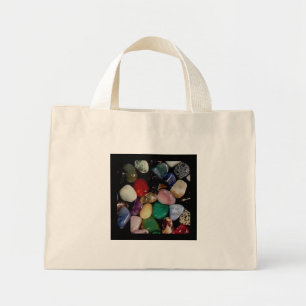 Mini Tote Bag Pierres précieuses colorées