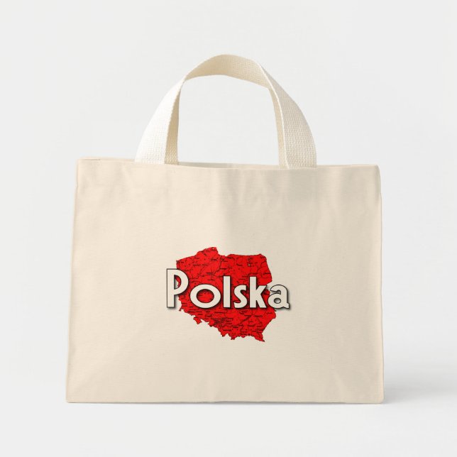 Mini Tote Bag Pologne (Devant)