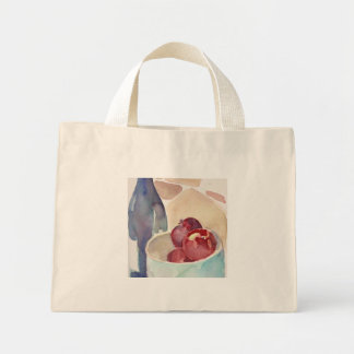 Mini Tote Bag Pommes et vin_