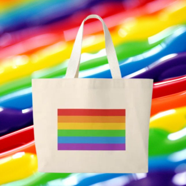 Mini Tote Bag PrideMini : Fierté arc-en-ciel (Créateur téléchargé)