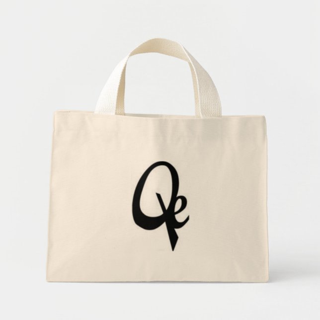 Mini Tote Bag Quancheye Recordz Bagz (Devant)