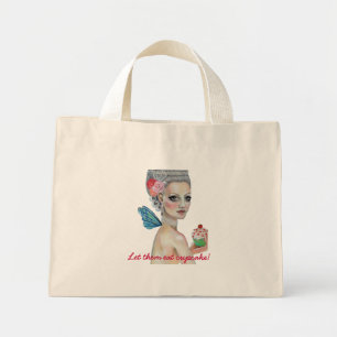 Mini Tote Bag Qu'ils mangent du gâteau, qu'ils mangent du cupcak