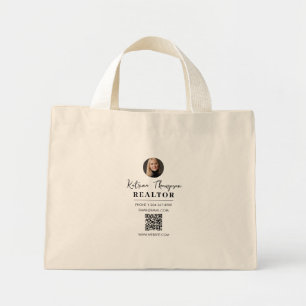 Mini Tote Bag Realtor Real Estate Agent Cadeau Swag Photo