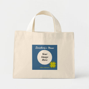 Mini Tote Bag Ribbon de trèfle jaune par Kenneth Yoncich Modèle