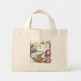 Mini Tote Bag rouge264 - Customisé
