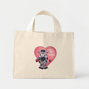 Mini Tote Bag Saint Valentin de la vache