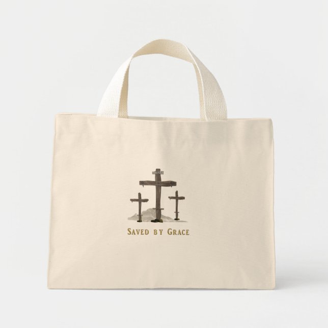 Mini Tote Bag savedbygrace99 (Devant)