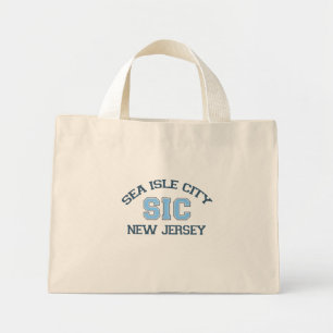 Mini Tote Bag Sea Isle City.