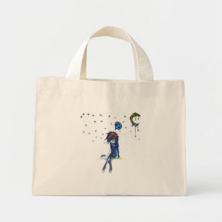 Mini Tote Bag sous les étoiles