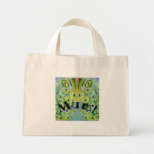 Mini Tote Bag Sticker (Devant)
