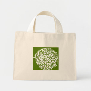 Mini Tote Bag Succulent