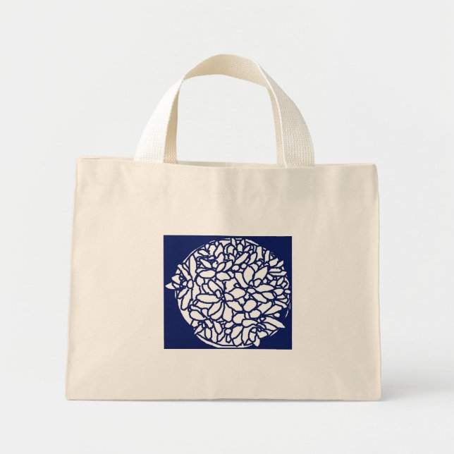 Mini Tote Bag Succulent (Devant)