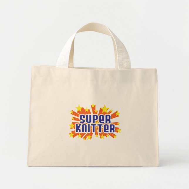 Mini Tote Bag Super Kitter (Devant)