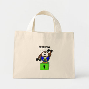 Mini Tote Bag SuperOwl