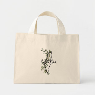 Mini Tote Bag T-Shirt free palestine ح marin