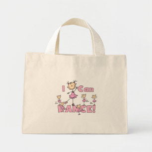 Mini Tote Bag T-shirts et cadeaux Je peux danser
