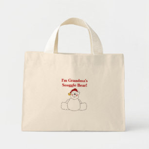 Mini Tote Bag T-shirts et cadeaux pour l'ours de la petite mère