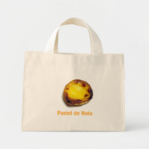 Mini Tote Bag Tarte à la crème anglaise portugaise